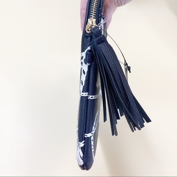 New Chico’s Printed Tassel Padded Tech Case IPad Tablet Holder Nautical Giftable - Picture 9 of 9